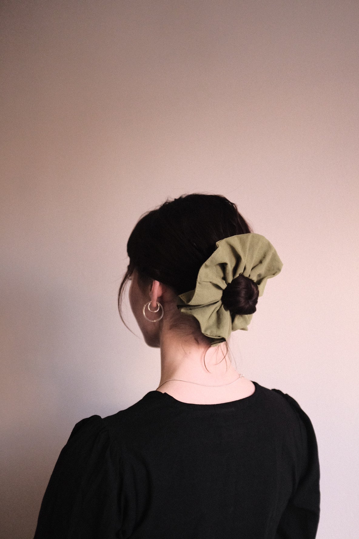 Sustainable Hair Scrunchie in Sustainable Cotton
