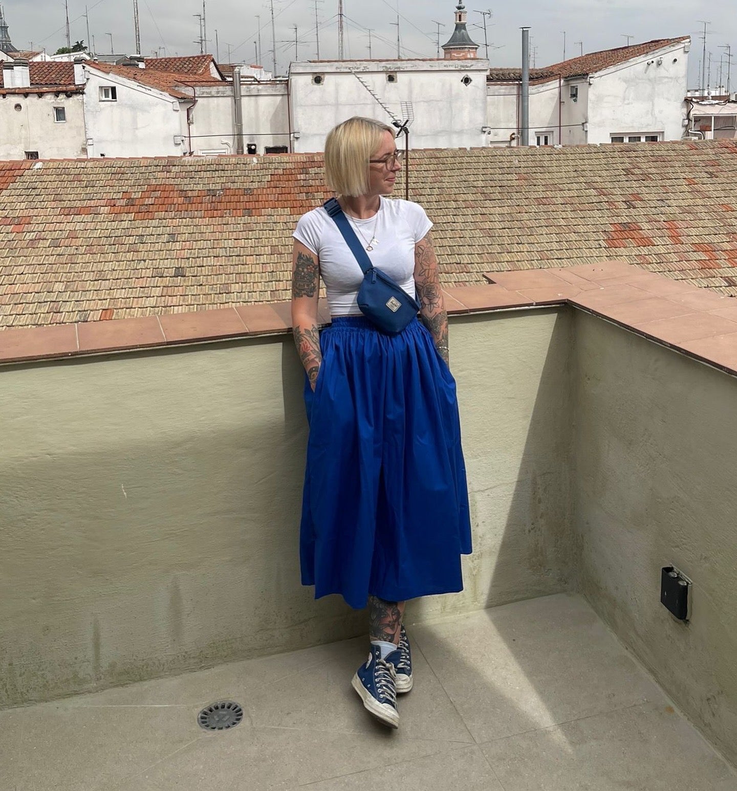 *Limited Edition Fabrics* The Bloom Midi Skirt