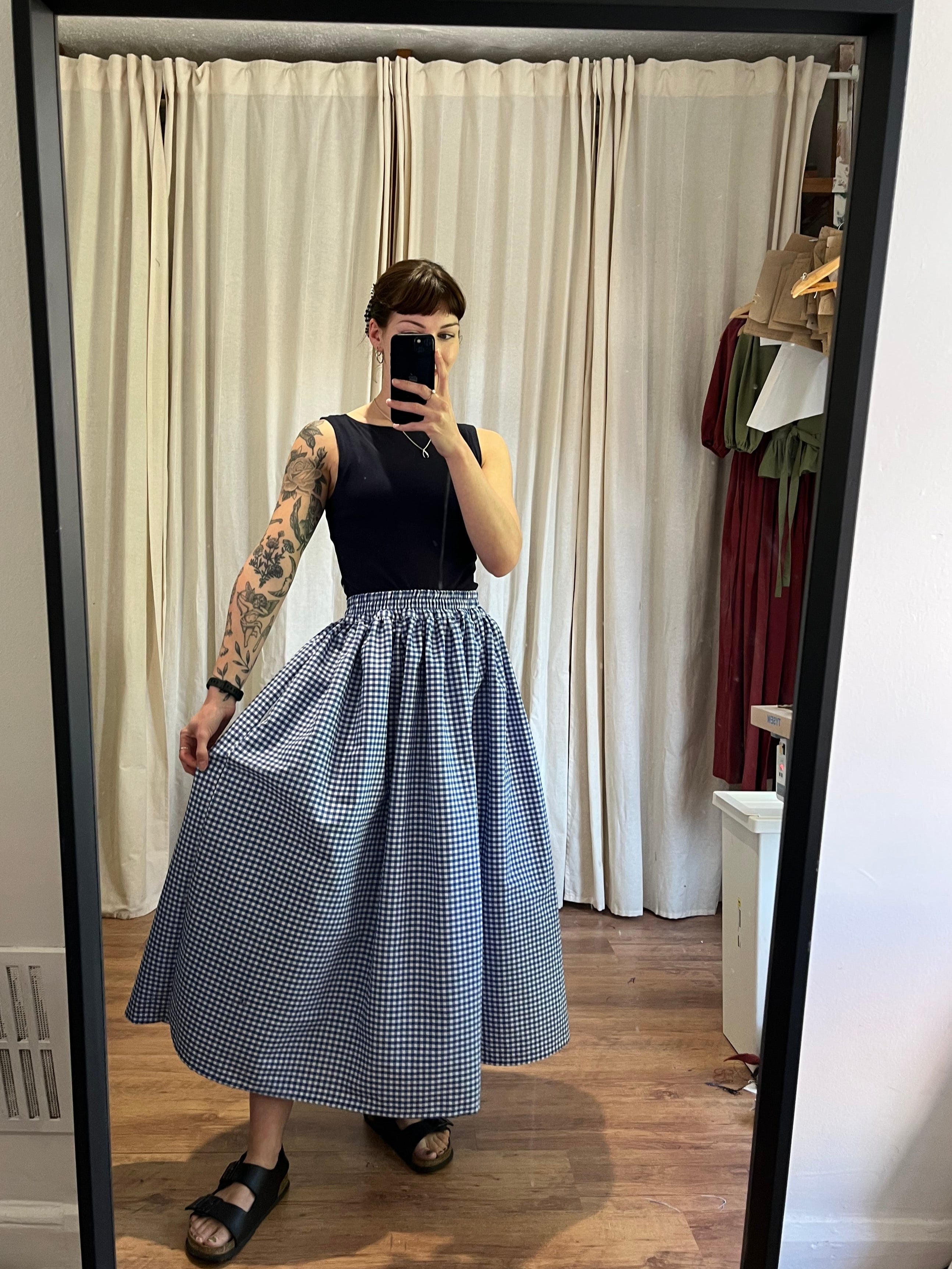 *Limited Edition Fabrics* The Bloom Midi Skirt