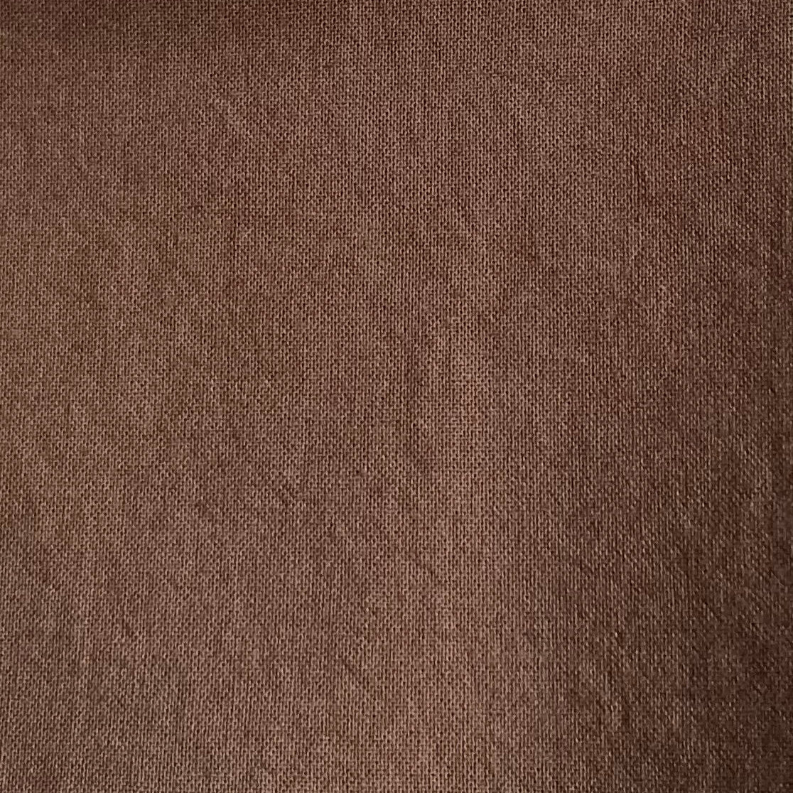 Brown textured fabric swatch