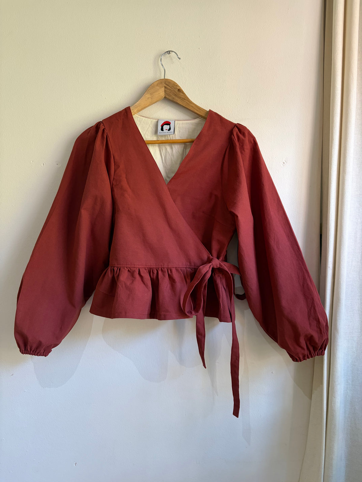Sample sale - sandalwood Heather blouse