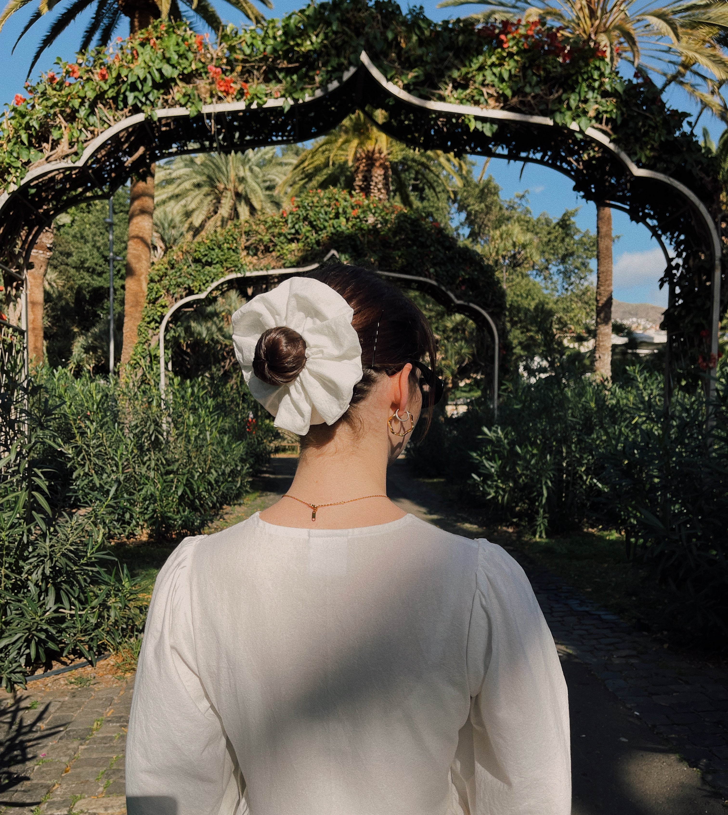 Sustainable Hair Scrunchie in Sustainable Cotton