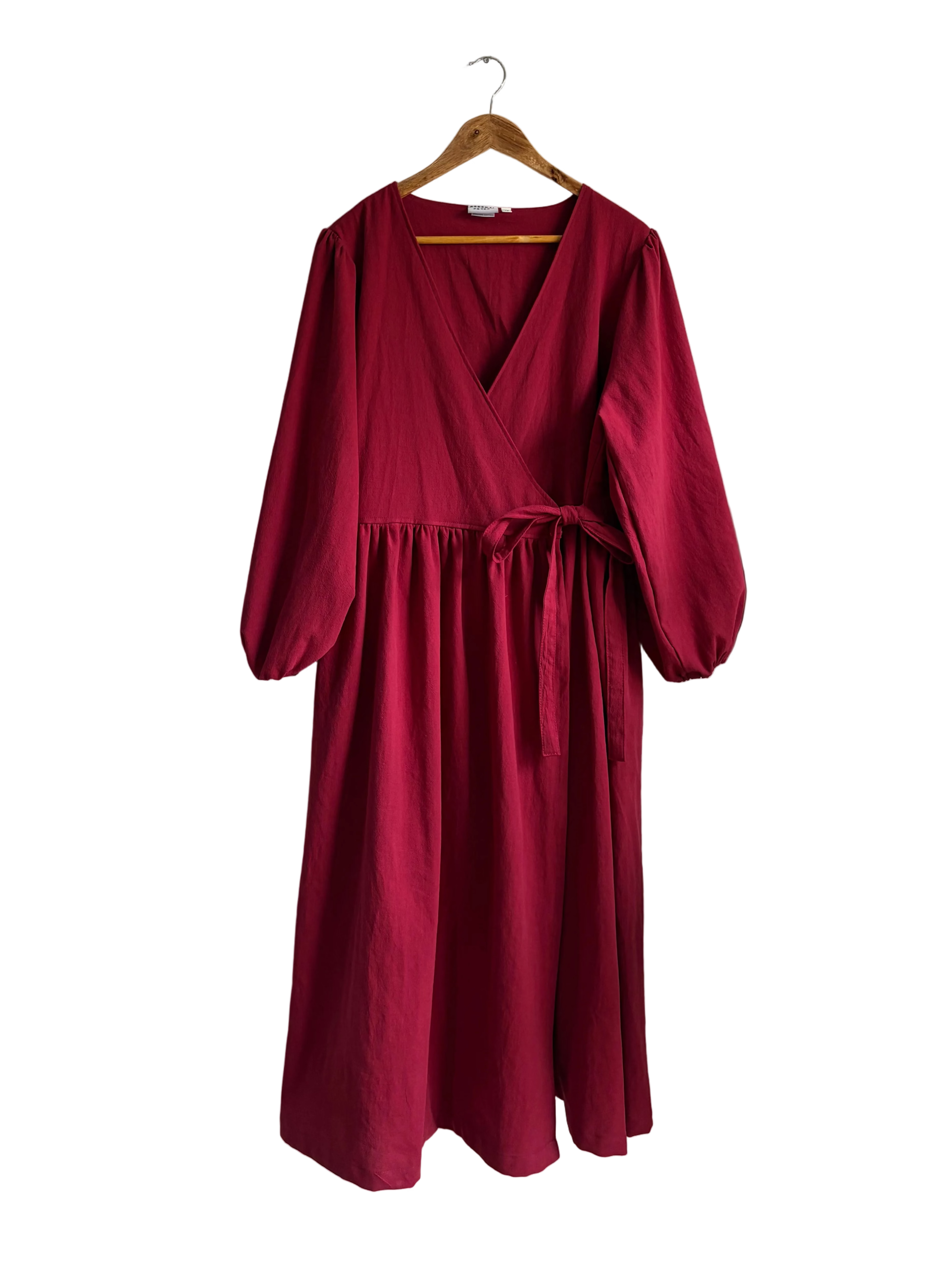 Made To Order - Heather Wrap Dress in Sustainable Cotton