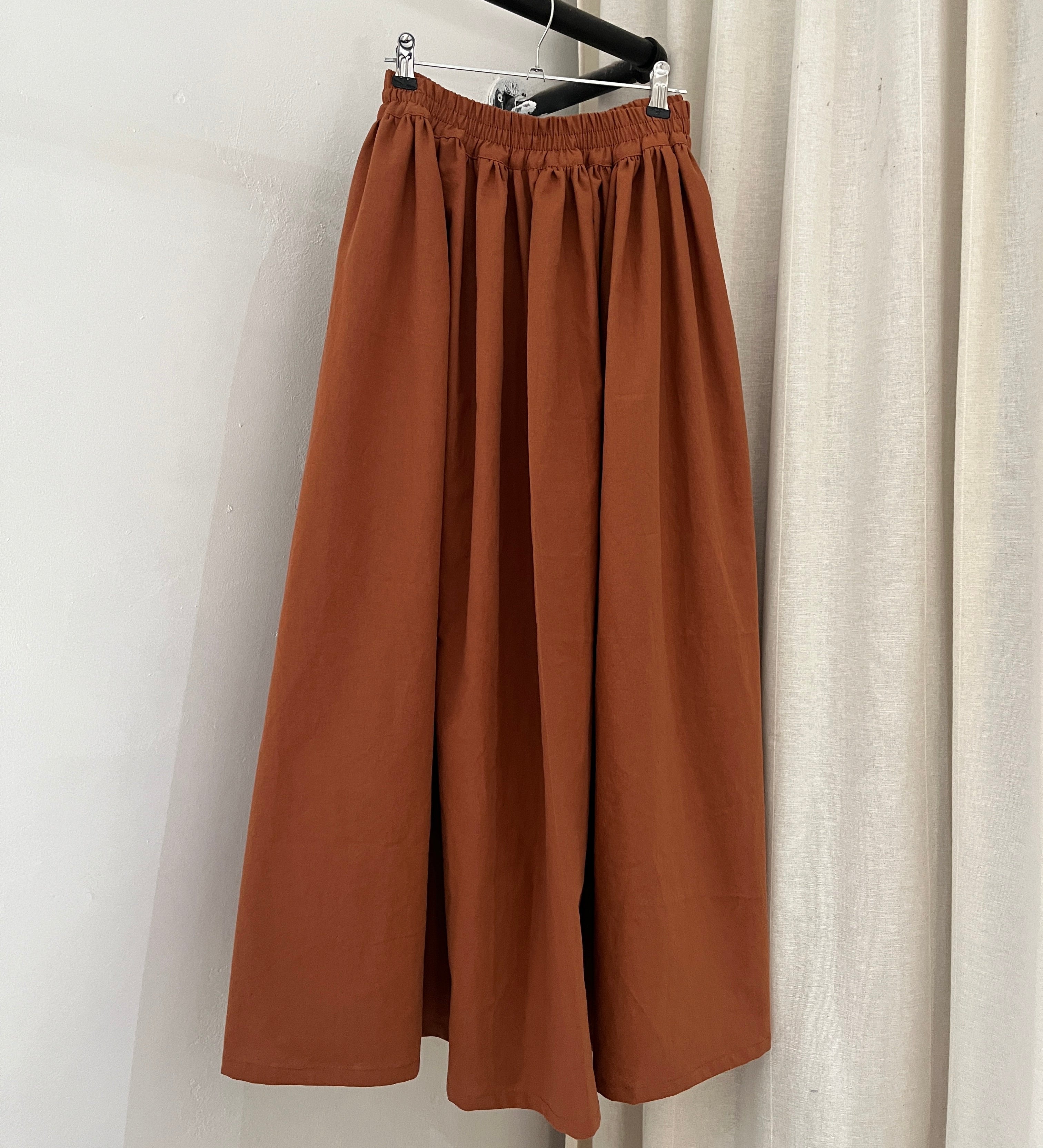Made To Order - Bloom Midi Skirt in Sustainable Cotton Fabric