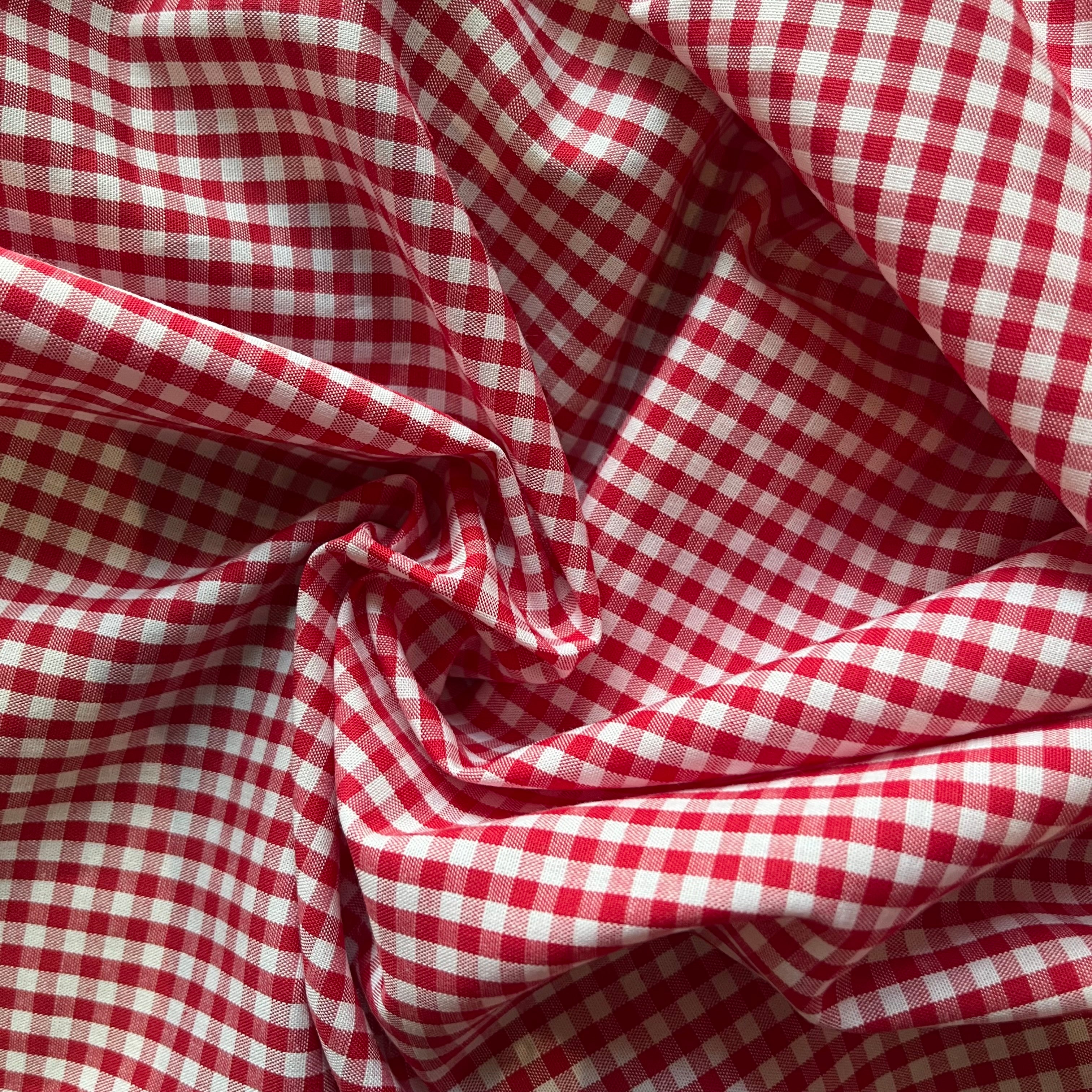 Ready to ship - The Bloom Skirt in Red Gingham Size 6