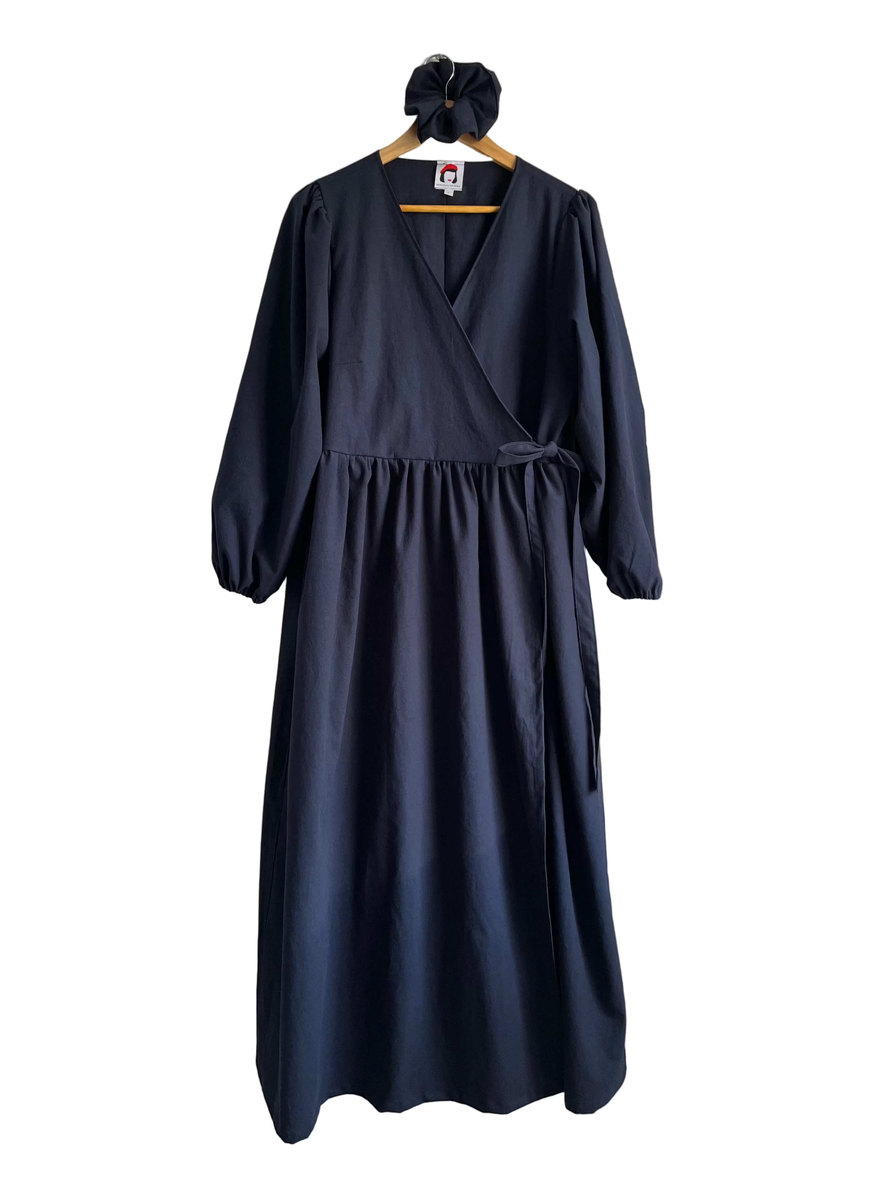 Made To Order - Heather Wrap Dress in Sustainable Cotton