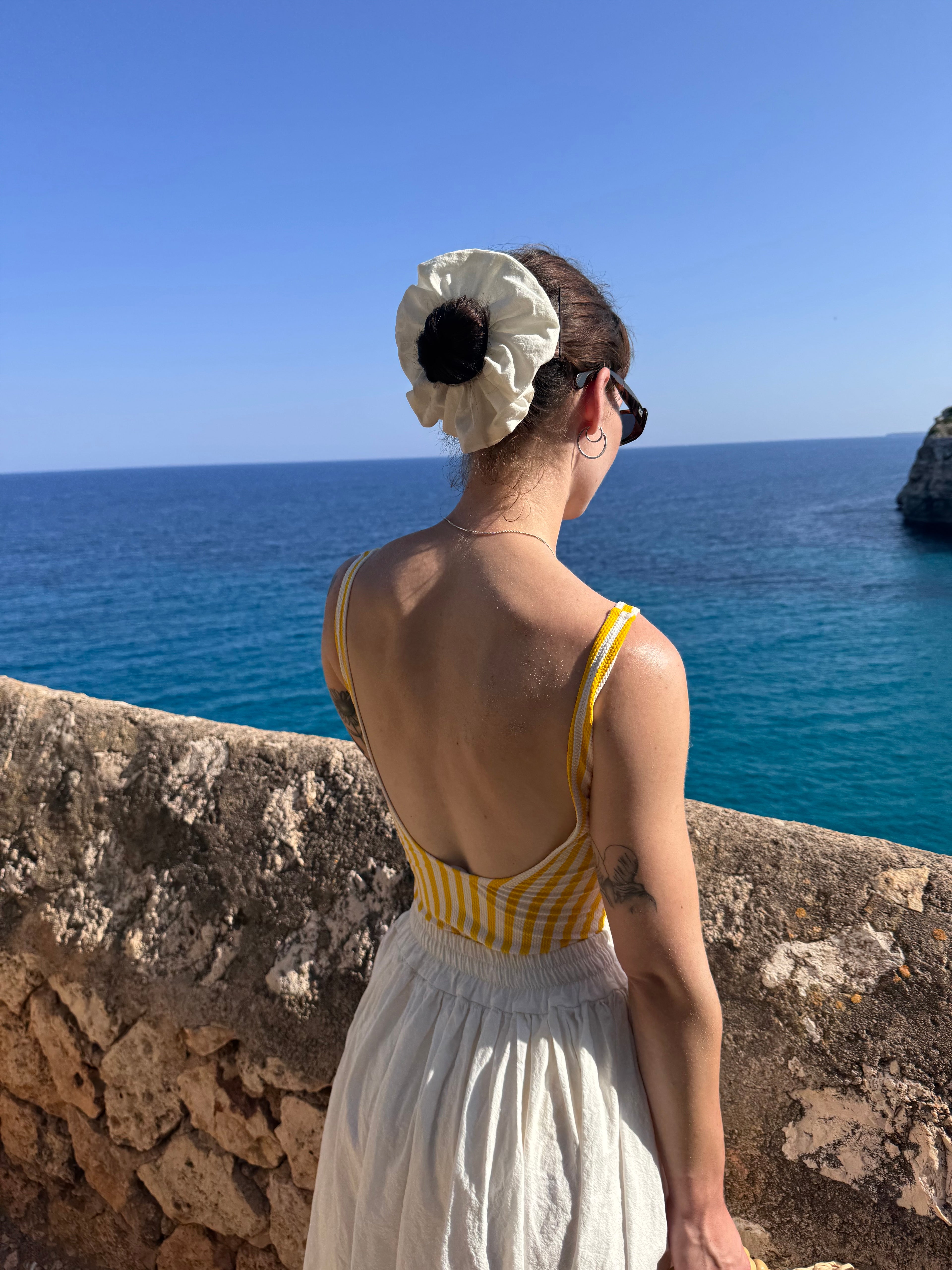 Sustainable Hair Scrunchie in Sustainable Cotton