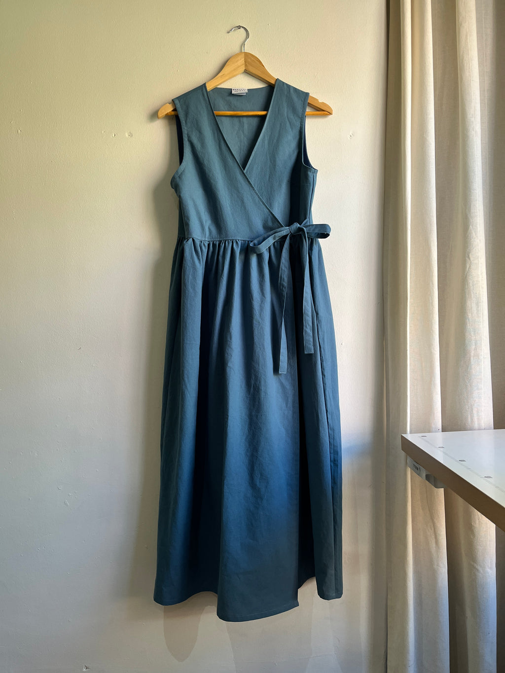 Ready to ship - The Heather Dress in Petrol Blue Size 8