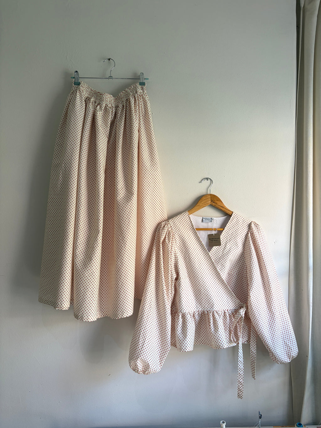 *Limited Edition* - Made To Order - Heather Wrap Blouse
