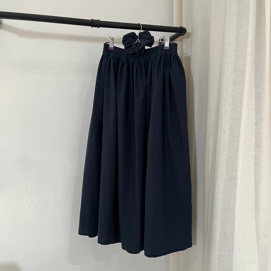 Made To Order - Bloom Midi Skirt in Sustainable Cotton Fabric